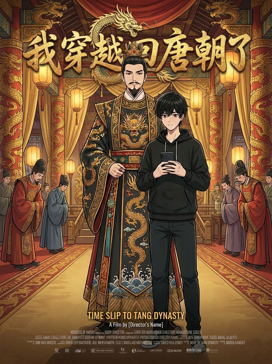 我穿越回唐朝了电影海报