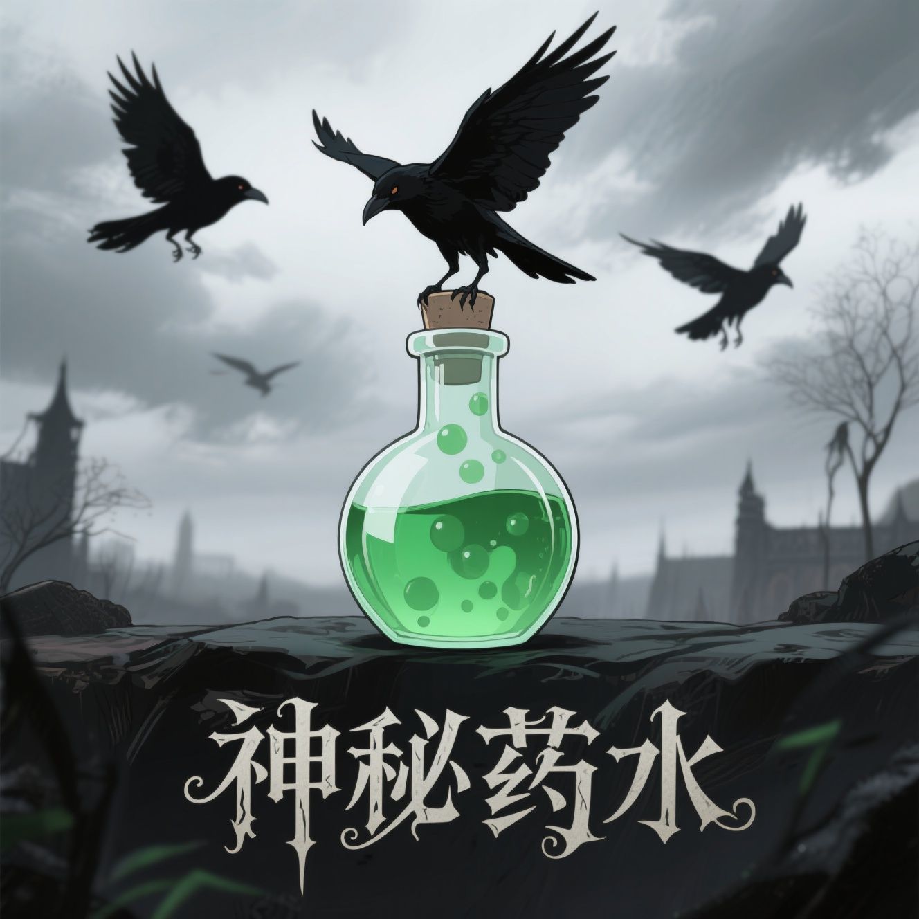 神秘解药电影海报